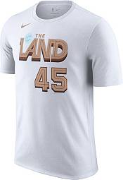 Cleveland Cavaliers Donovan Mitchell Men's Cotton T-Shirt - Heather Gray - Cleveland | 500 Level