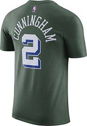 Nike Men's 2022-23 City Edition Detroit Pistons Cade Cunningham #2 Green Cotton T-Shirt product image