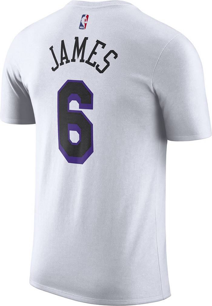 Los Angeles Lakers Nike Lebron James T-Shirt - Mens