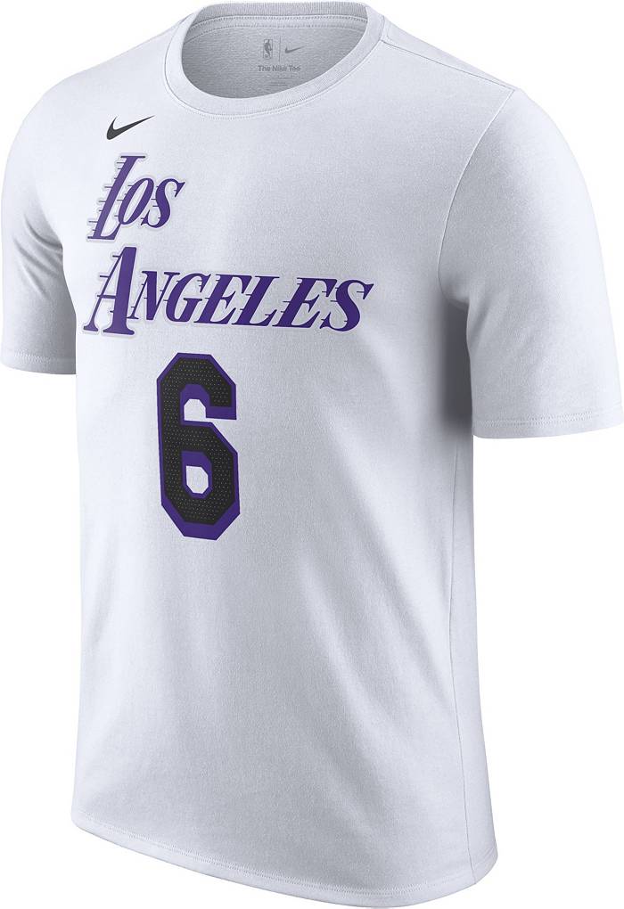 Los Angeles Lakers Nike Lebron James T-Shirt - Mens