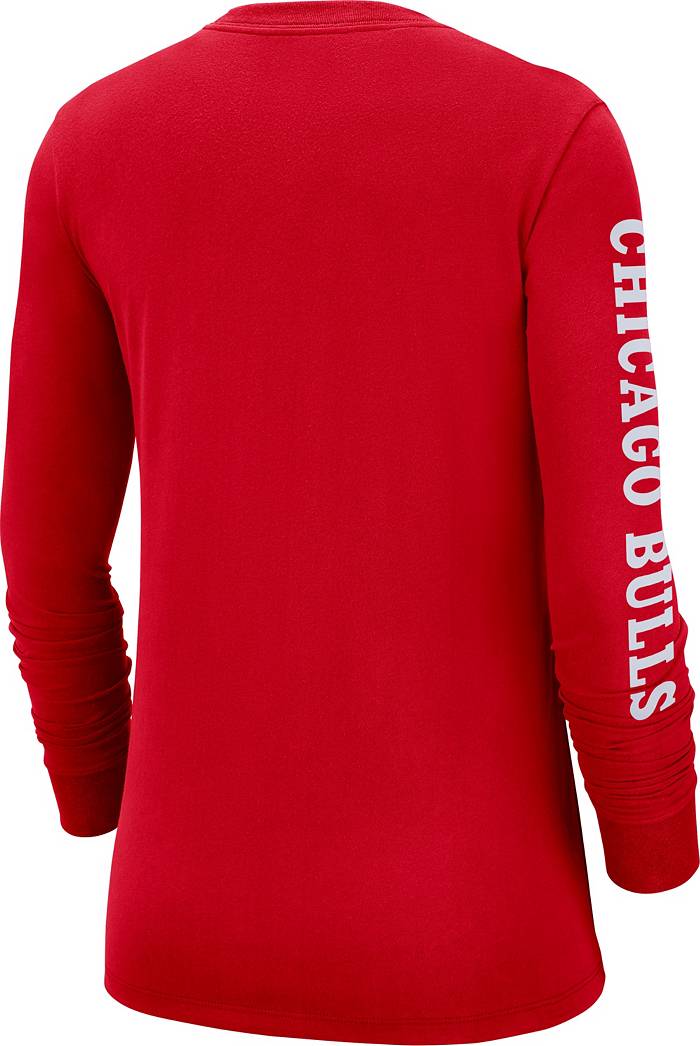 Chicago Bulls Nike City Edition Logo Long Sleeve T-Shirt - Team