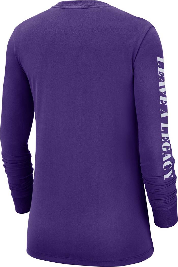 Los Angeles Lakers New Era Women's 2022/23 City Edition V-Neck T-Shirt -  Purple