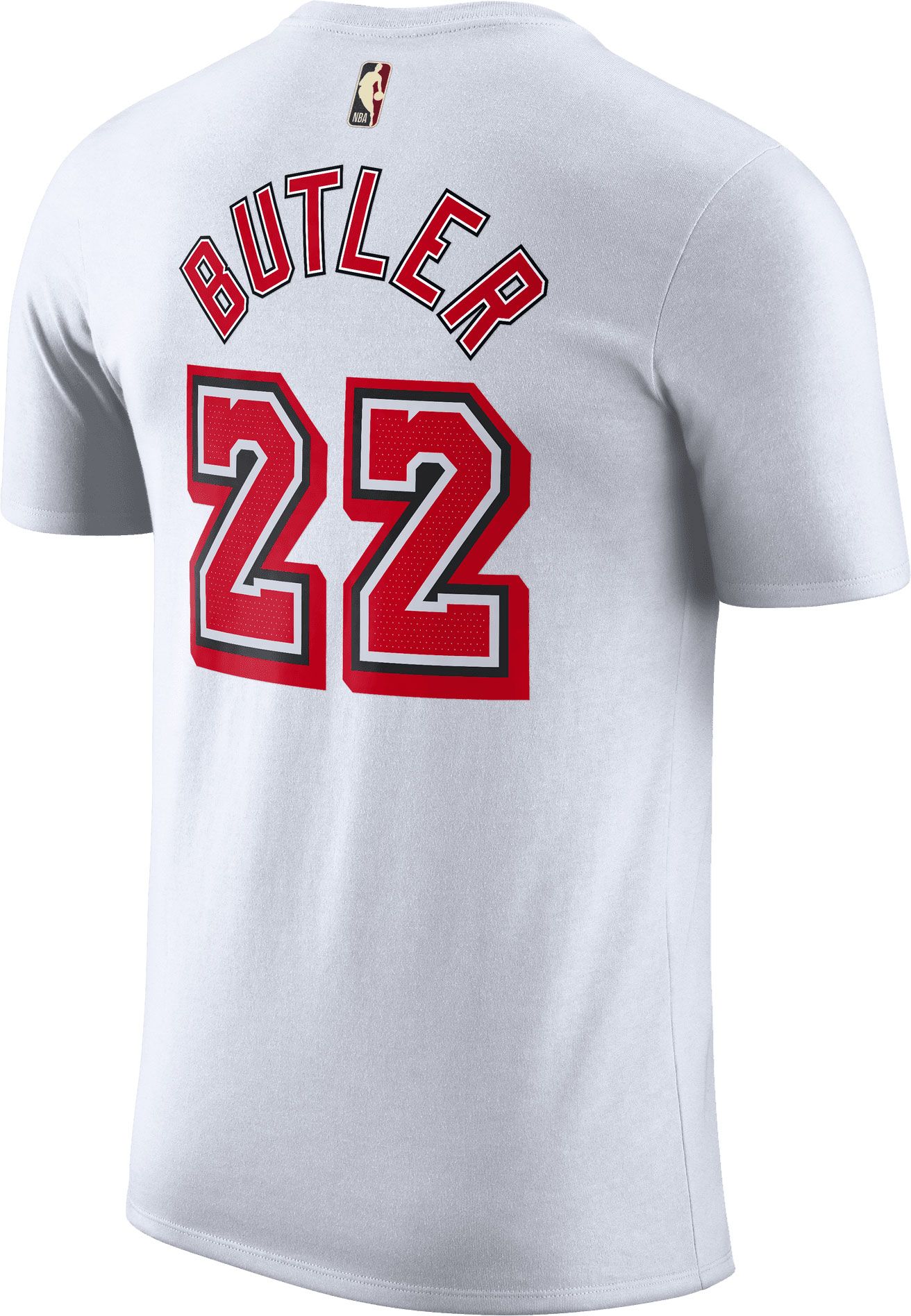 Nike Men's Miami Heat Jimmy Butler #22 White Hardwood Classic T-Shirt product image