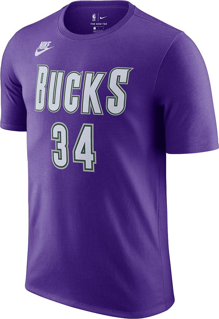 Mitchell & Ness NBA Team Origins T-shirt Milwaukee Bucks Purple
