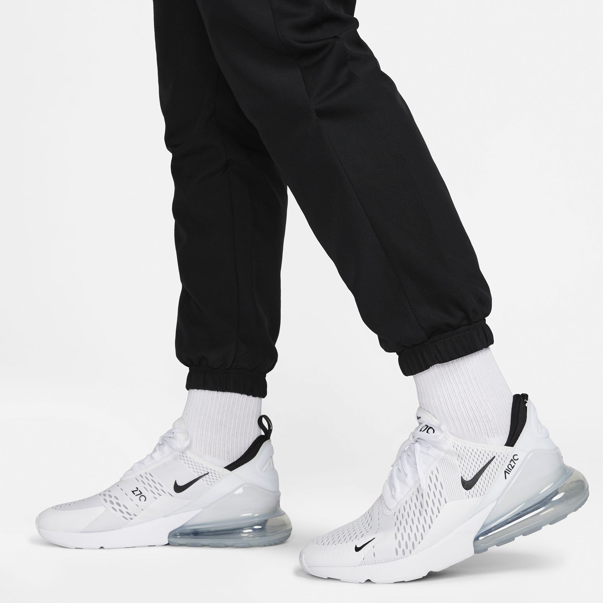 Nike Dri-FIT Academy Woven Track Pant, Black / Black / White