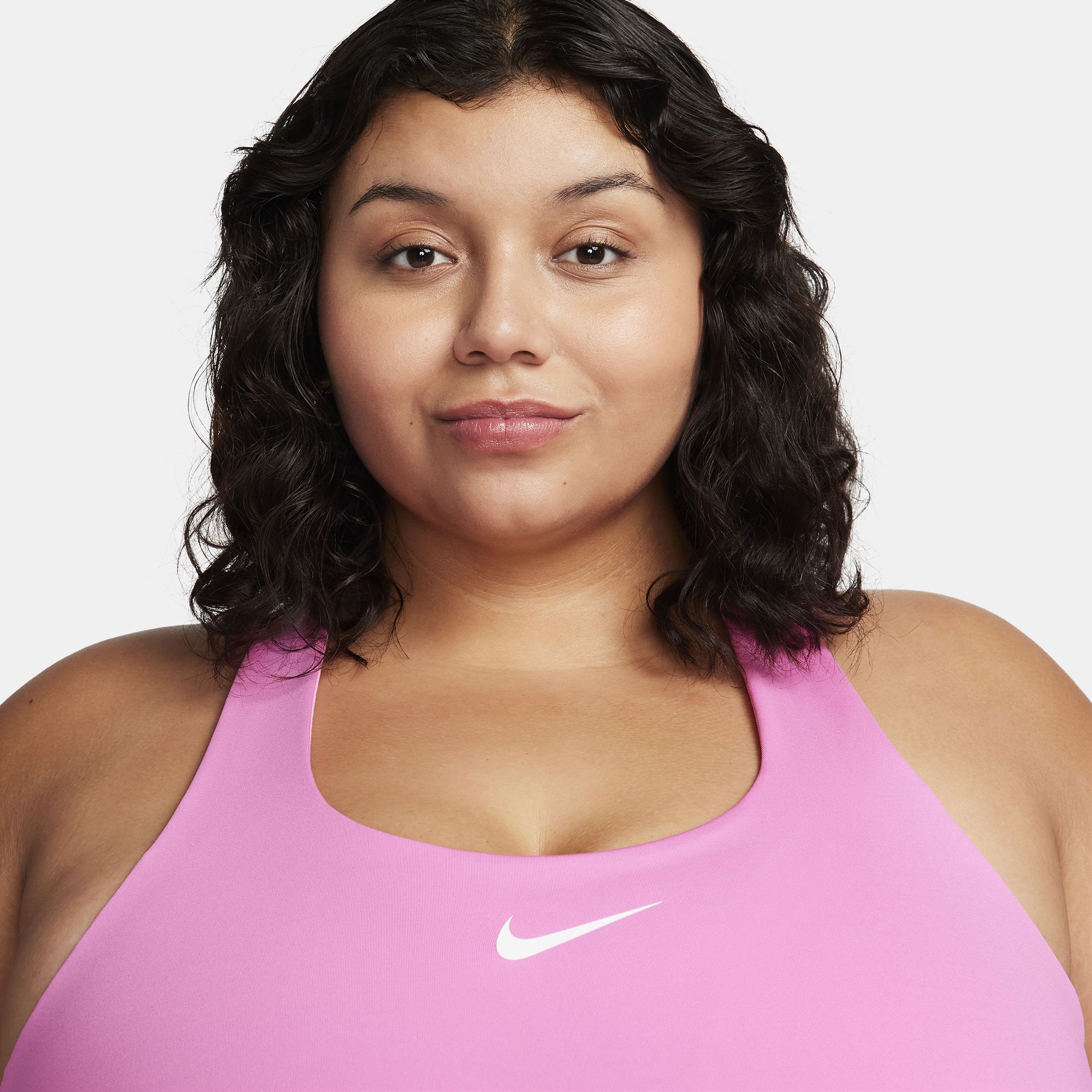Dick's Sporting Goods Nike Women's Swoosh Medium-Support Padded Sports Bra  Tank (Plus Size)
