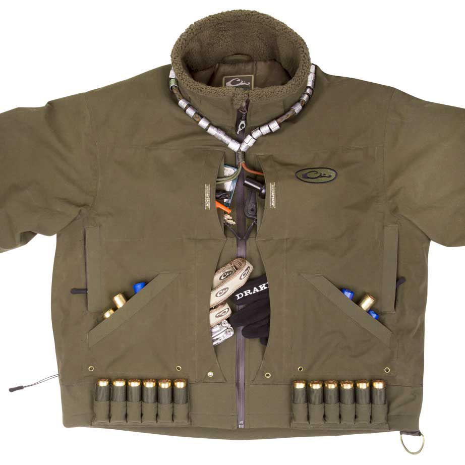 drake guardian elite flooded timber jacket