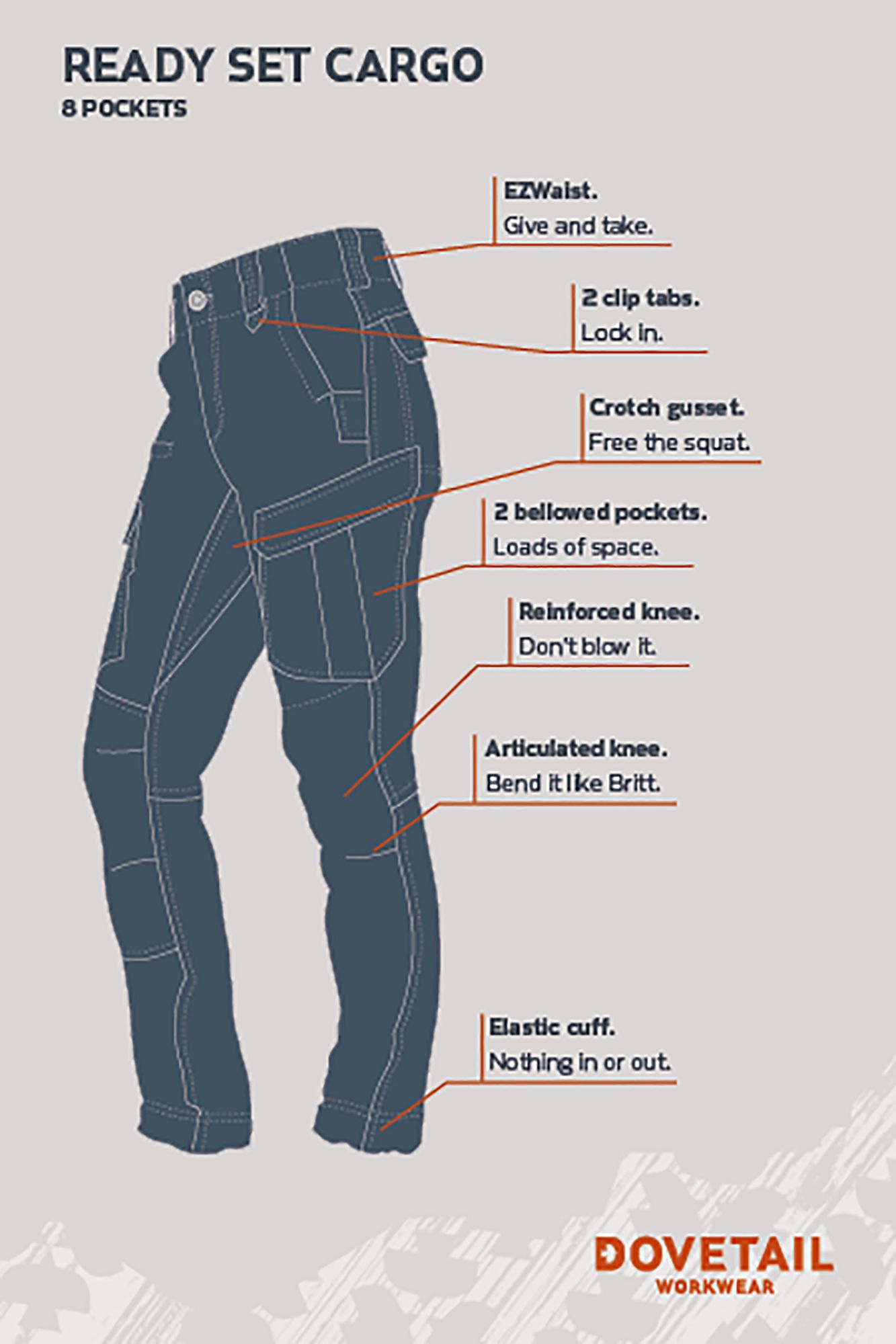 Dovetail Women's Ready Set Cargo Pants product image