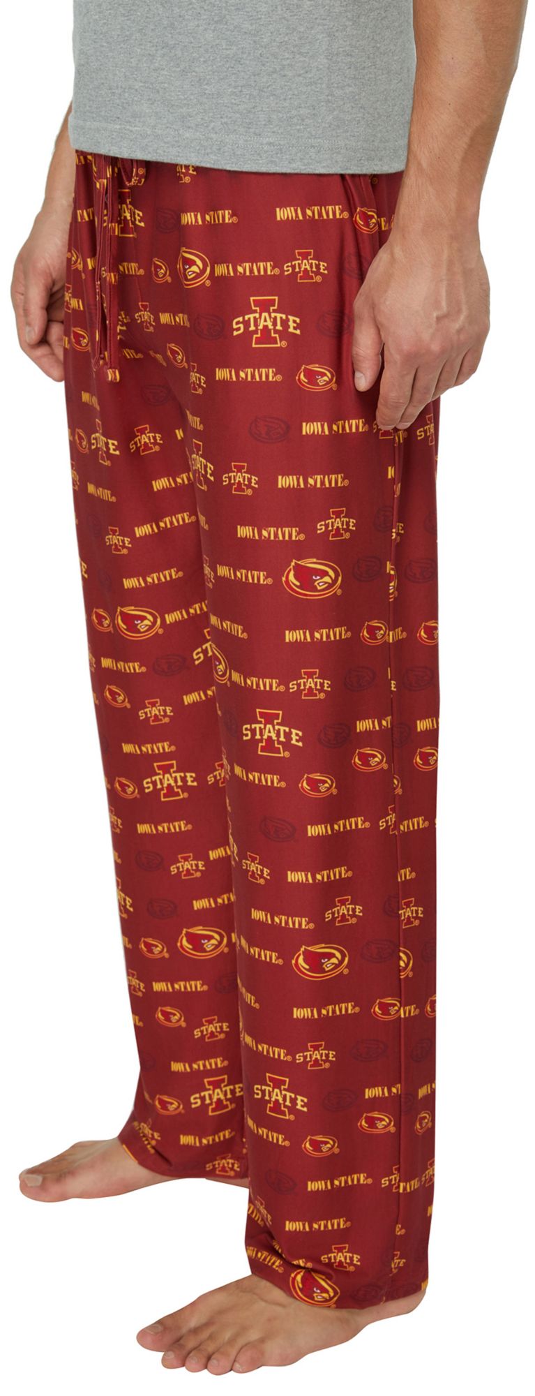 Concepts Sport Men's Iowa State Cyclones Red All Over Print Sleep Pants product image