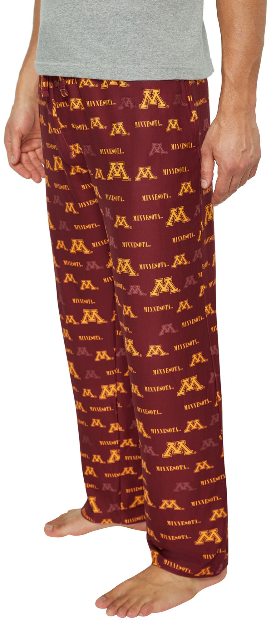 Concepts Sport Men's Minnesota Golden Gophers Maroon All Over Print Sleep Pants product image