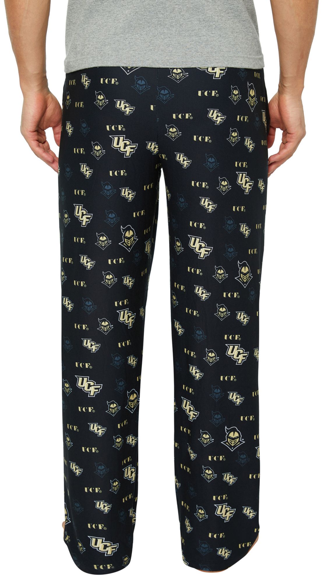 Concepts Sport Men's UCF Knights Black All Over Print Sleep Pants product image