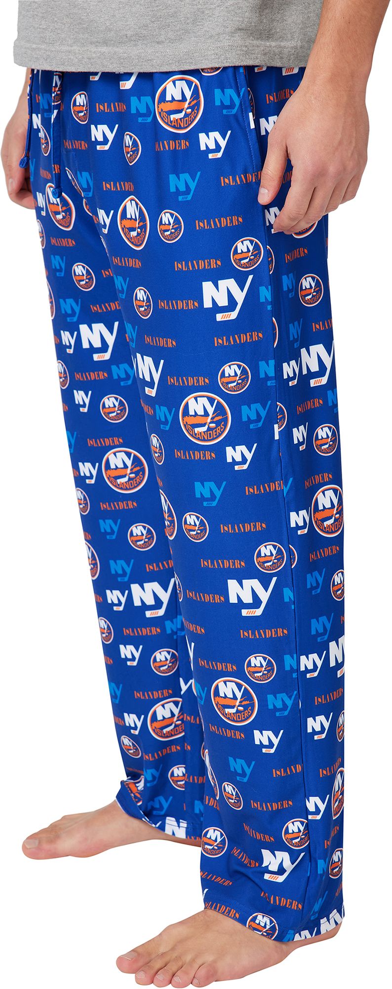 Concepts Sport Men's New York Islanders Blue Mosaic All Over Print Sleep Pants product image