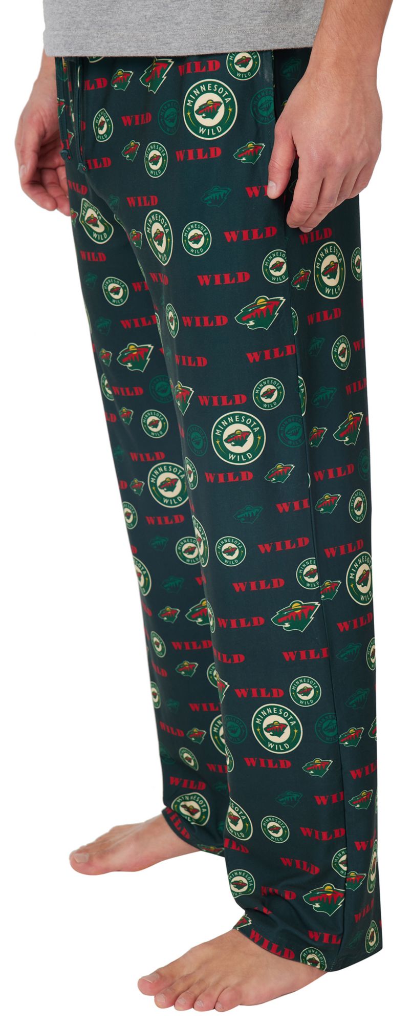 Concepts Sport Men's Nashville Predators Navy Mosaic All Over Print Sleep Pants product image