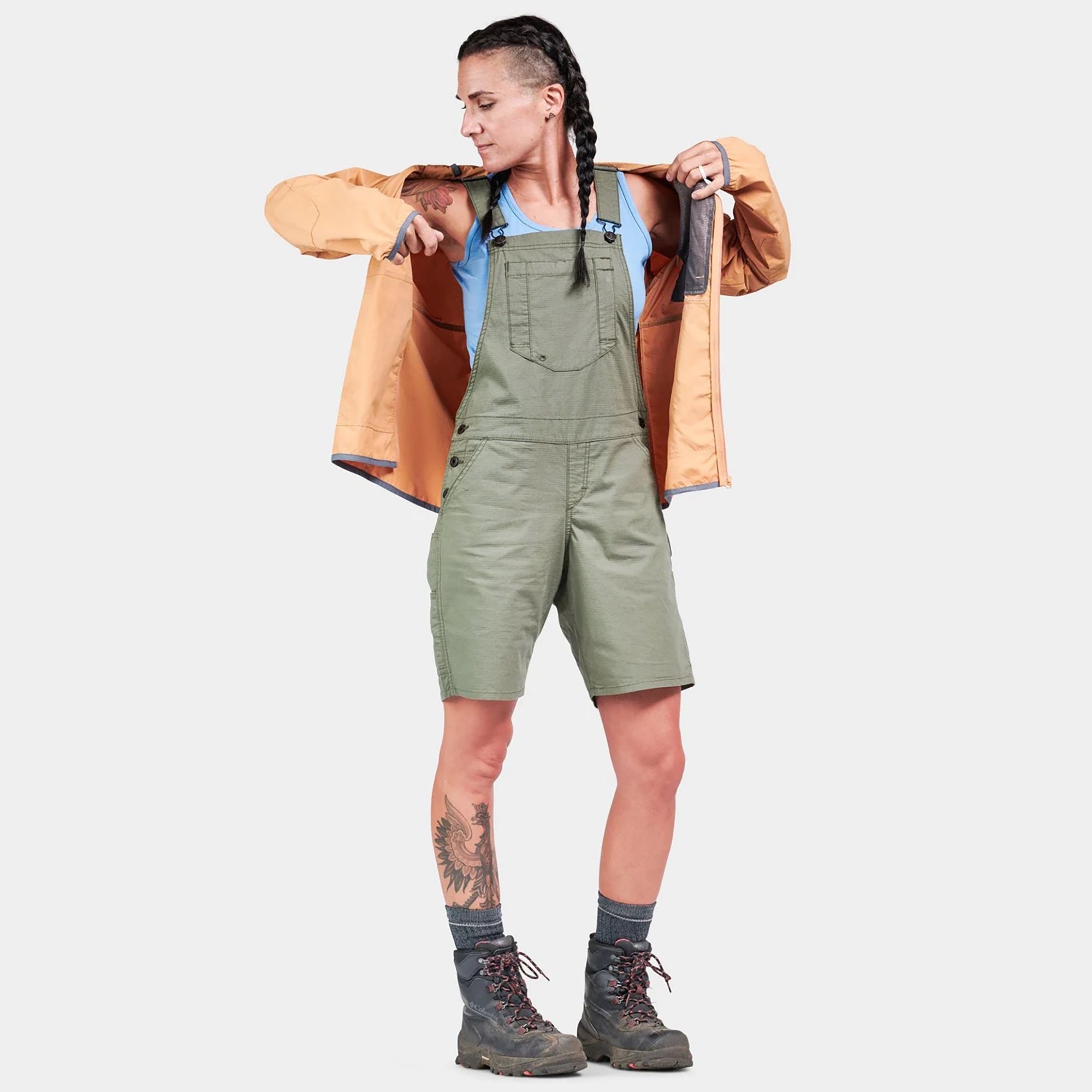 Dovetail Workwear Women's Ultra Light Ripstop Shortall product image
