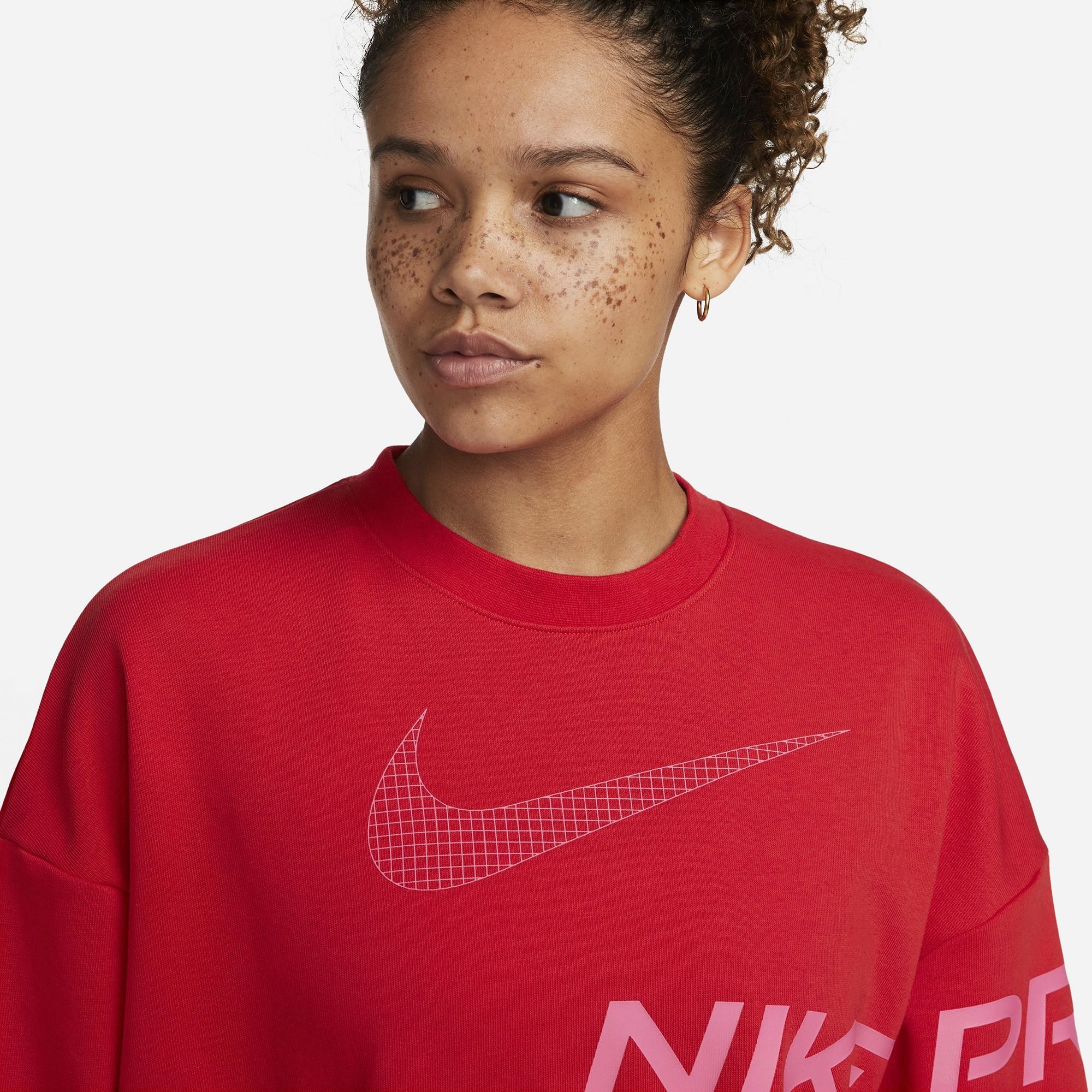 Nike women's dri fit get fit sweatshirt hot sale