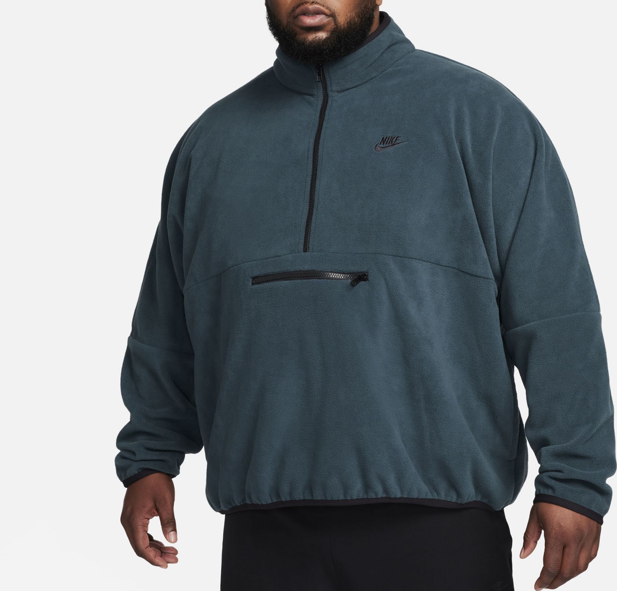 Nike Men's Club Fleece 1/2 Zip Polar Fleece Shirt product image