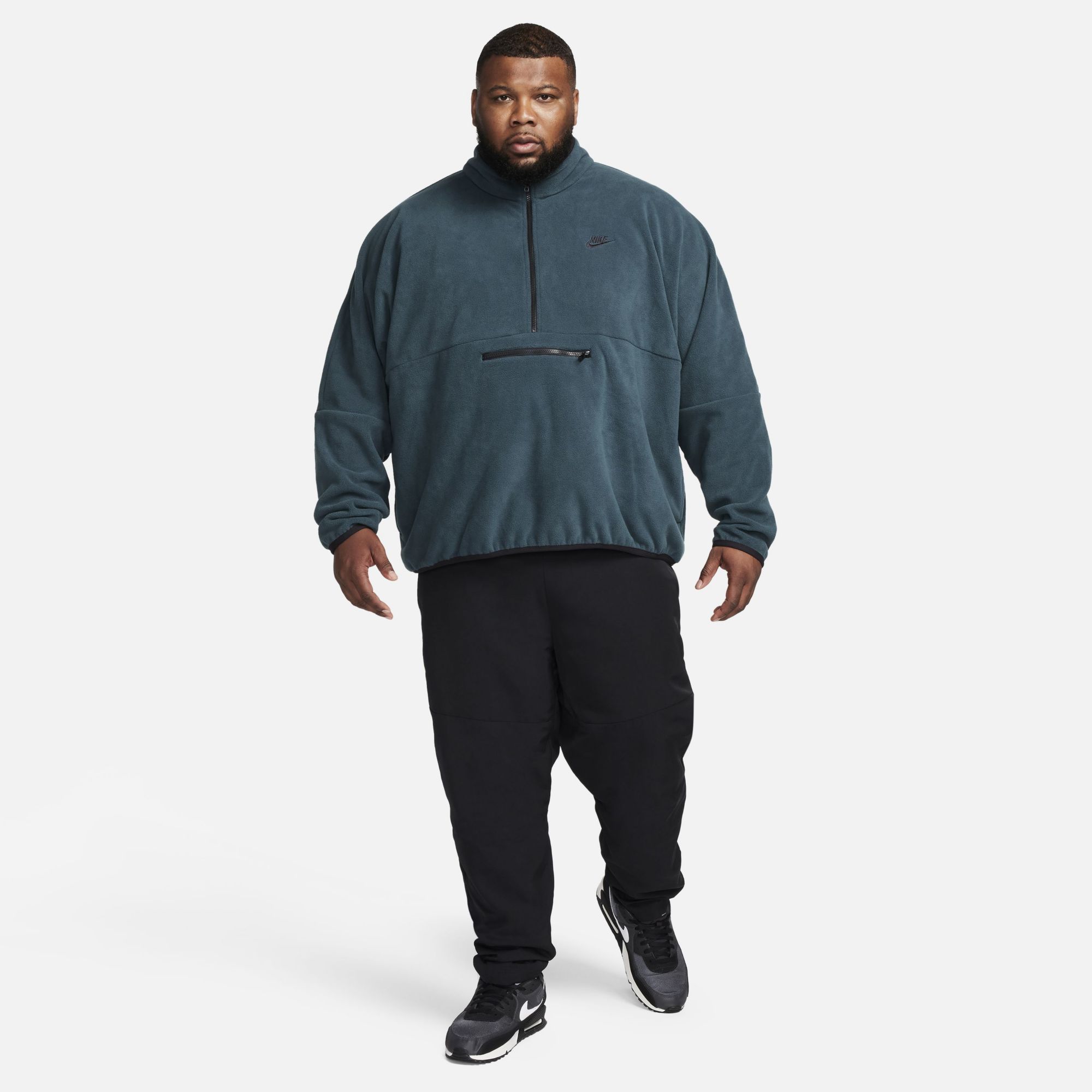 Nike Men's Club Fleece 1/2 Zip Polar Fleece Shirt product image