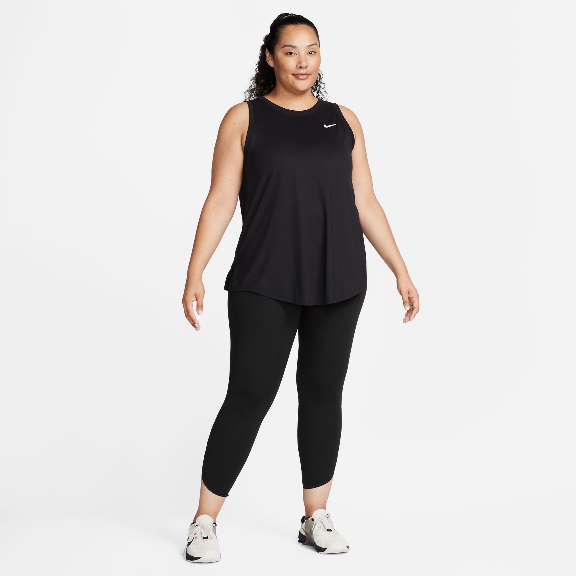 Nike Yoga Dri-FIT Oversized tank in black