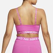 Nike Pro Indy Women's Light-Support Padded Bandeau Sports Bra.