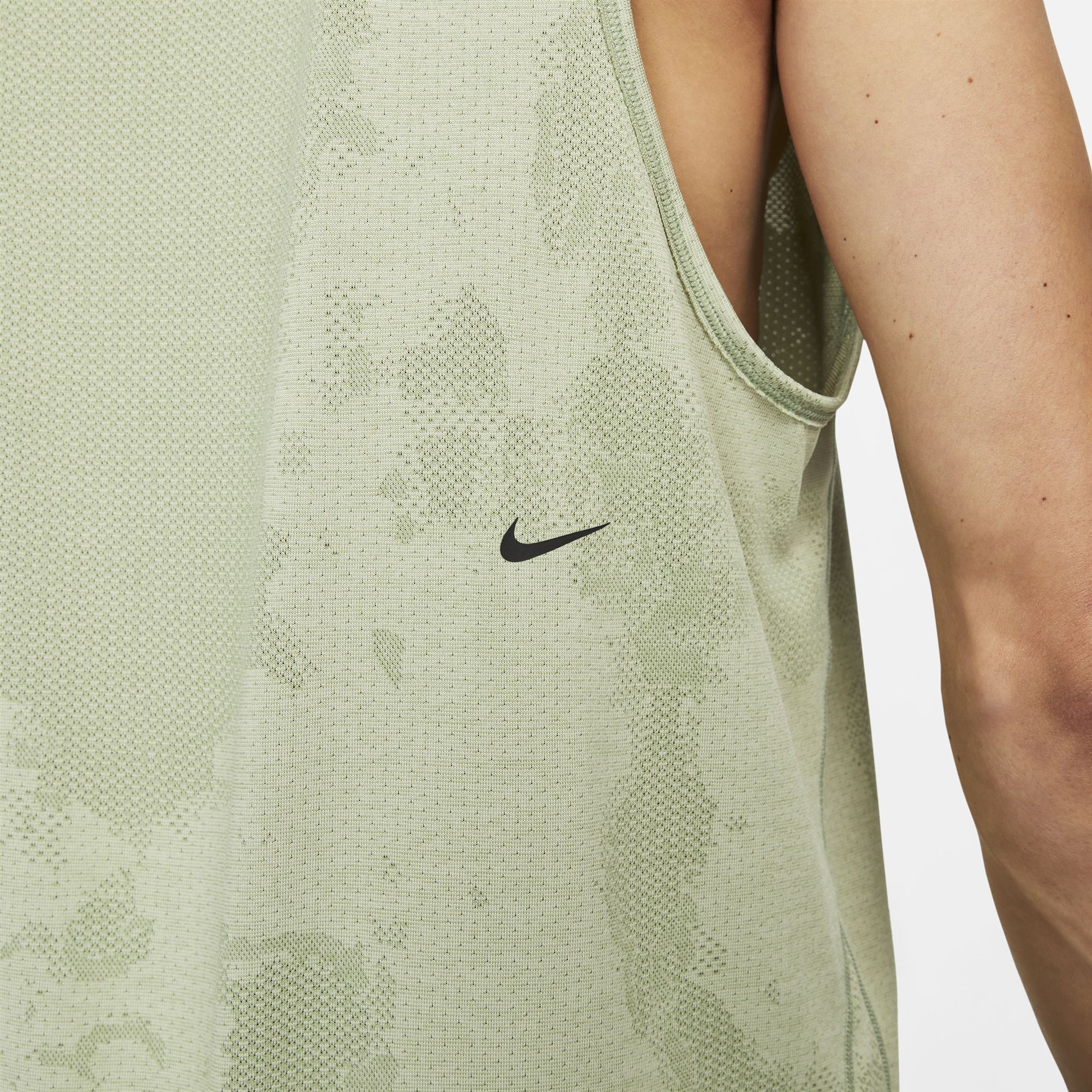 olive green nike tank top