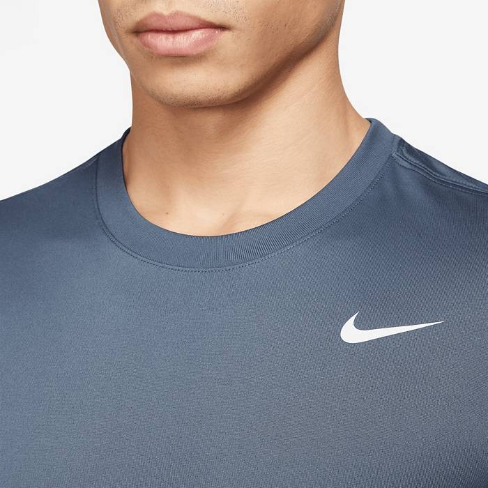 Nike Men's Dri-Fit Running T-Shirt in Brown, Size: L Tall | FJ2354-291
