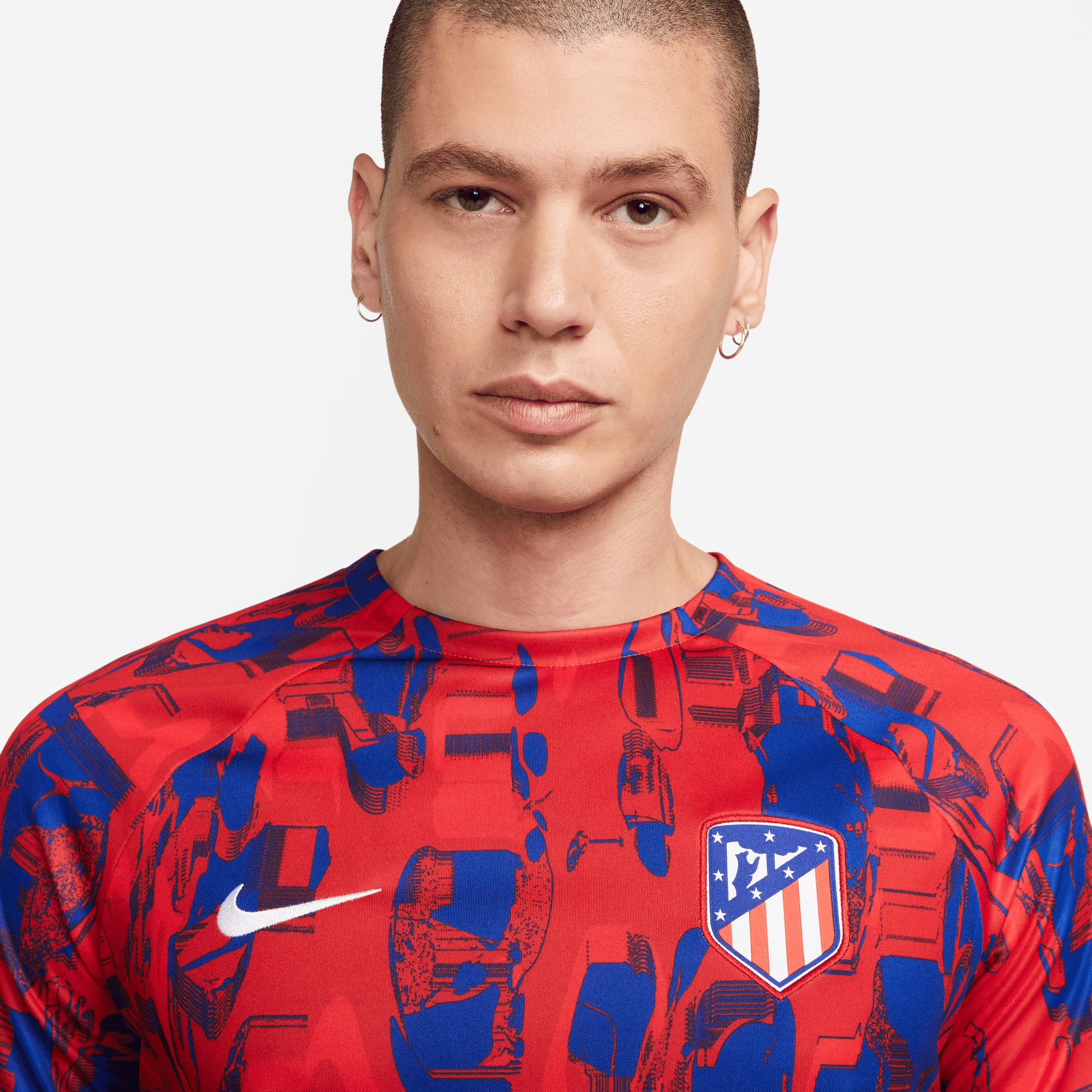 Nike Atletico Madrid 2023 Red Prematch Jersey