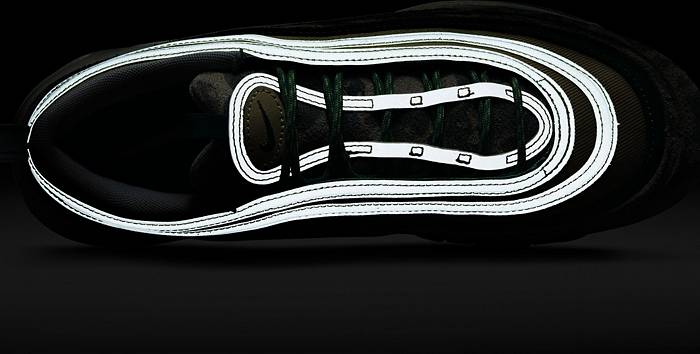 Nike Men's Air Max 97 Shoes - Black / Reflect Silver / Metallic