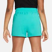 Nike Girls' Dri-FIT One High-Waisted Woven Training Shorts product image