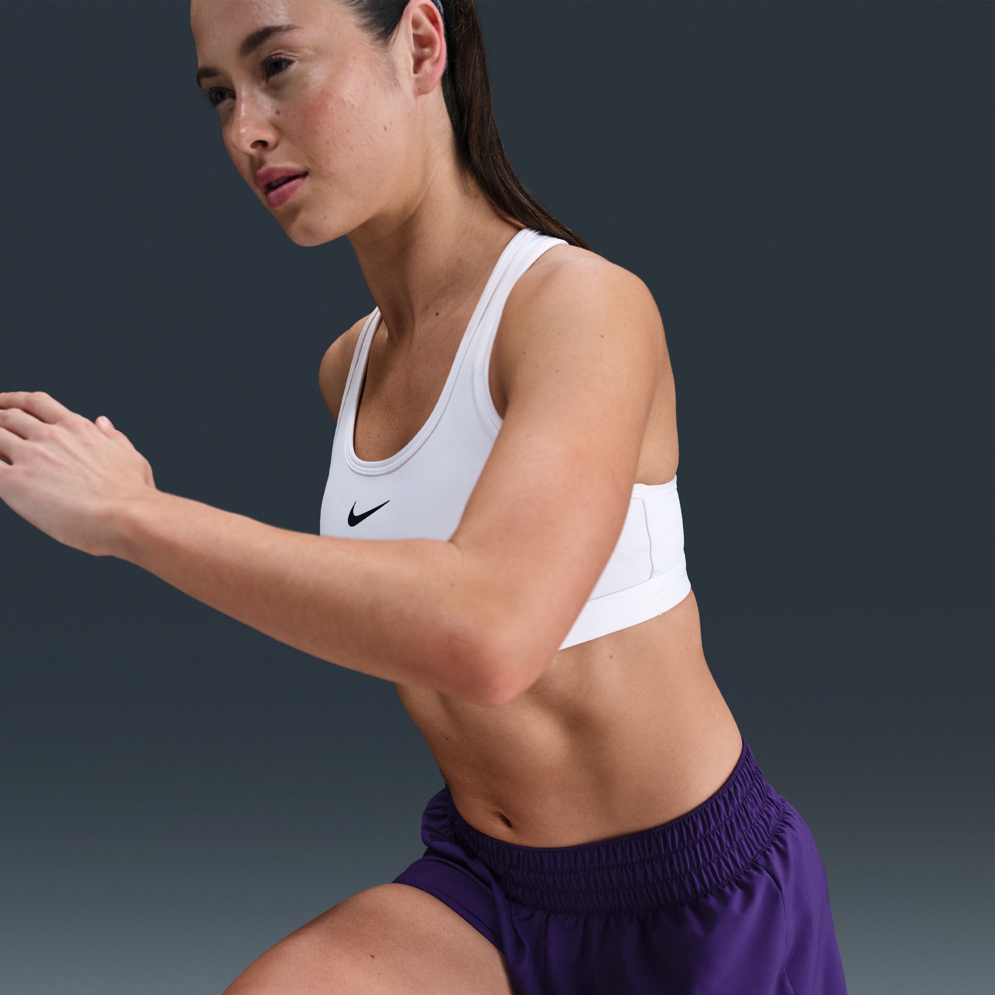 Nike Women's One Dri-FIT Mid-Rise 3" Brief-Lined Shorts product image