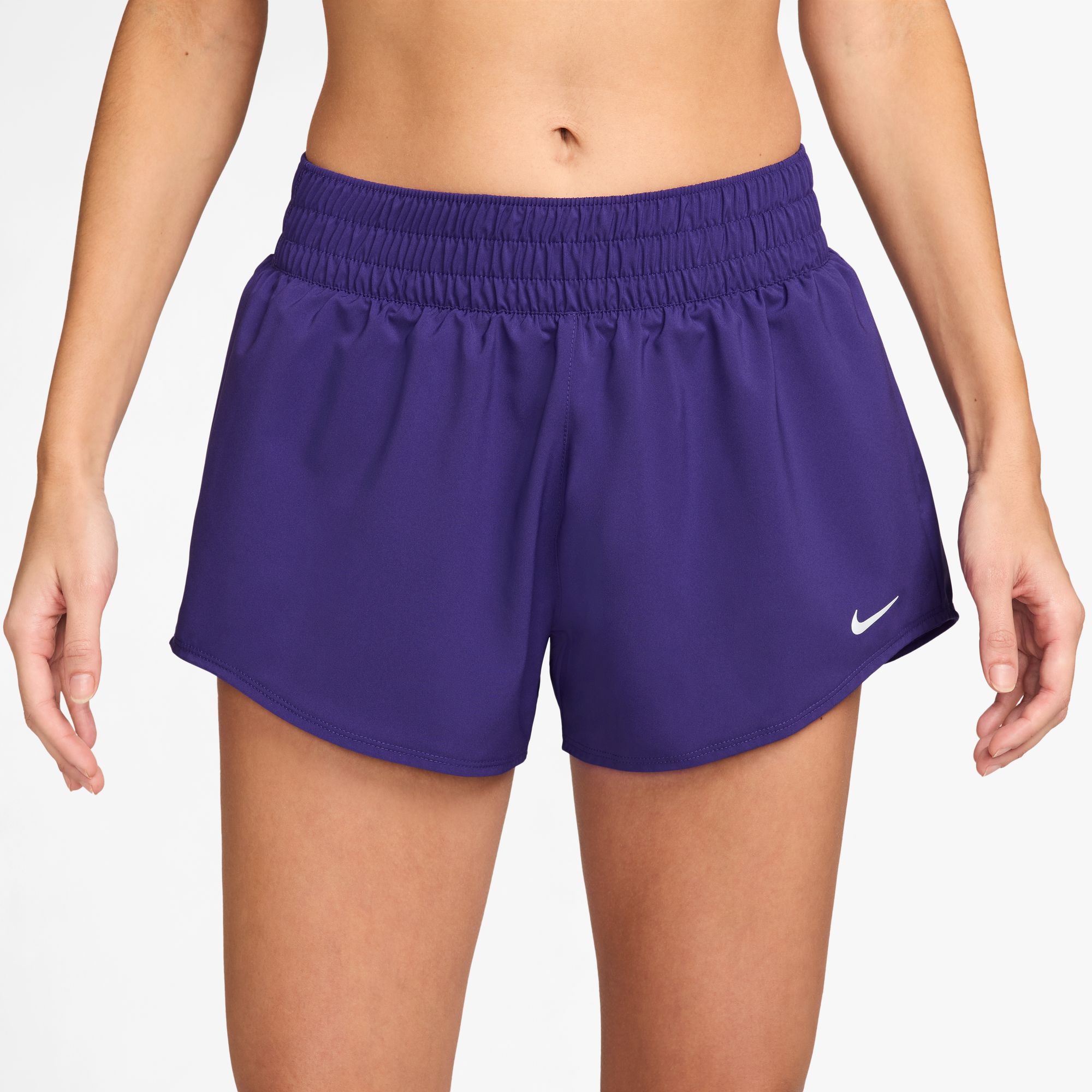 Nike Women's One Dri-FIT Mid-Rise 3" Brief-Lined Shorts product image