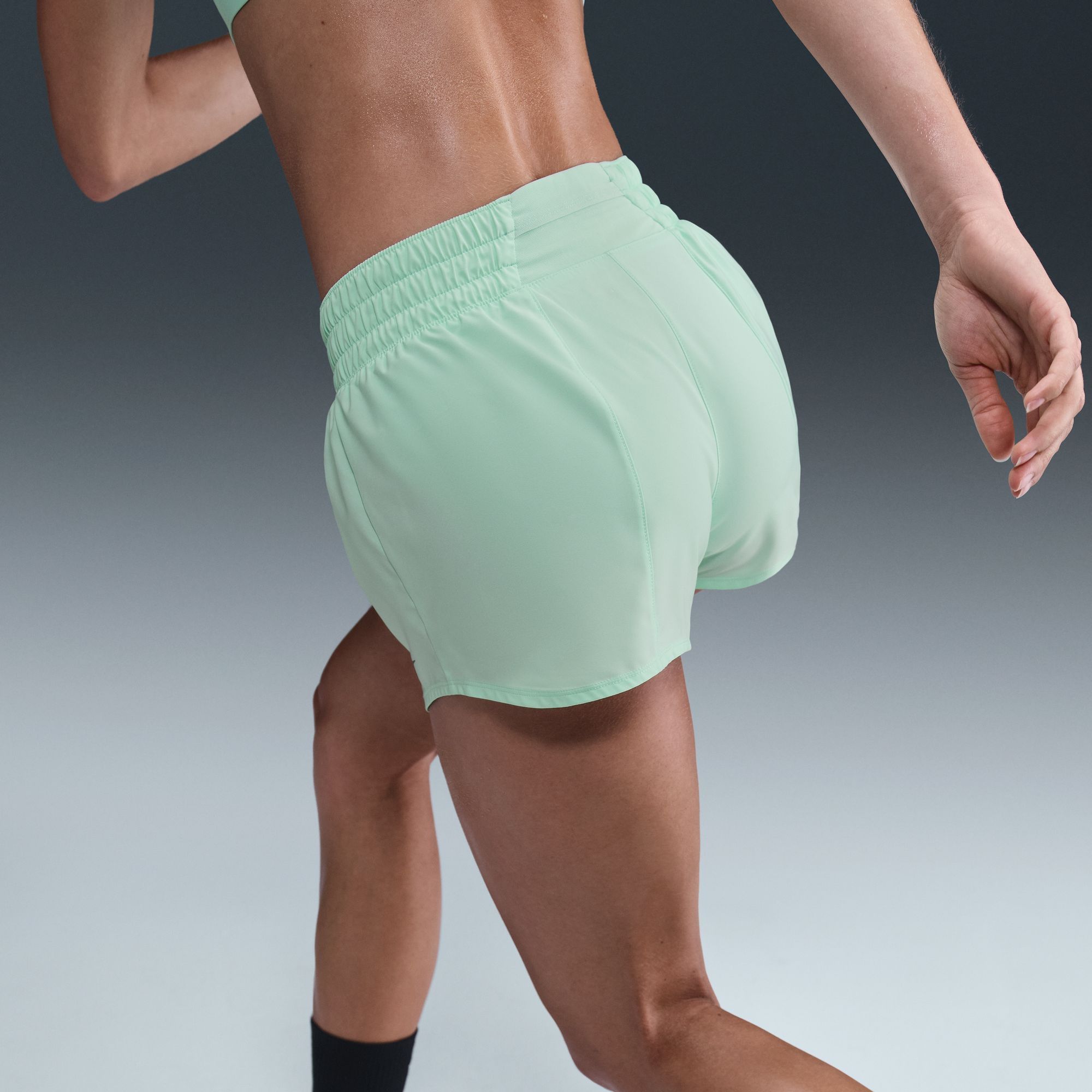 Nike Women's One Dri-FIT Mid-Rise 3" Brief-Lined Shorts product image