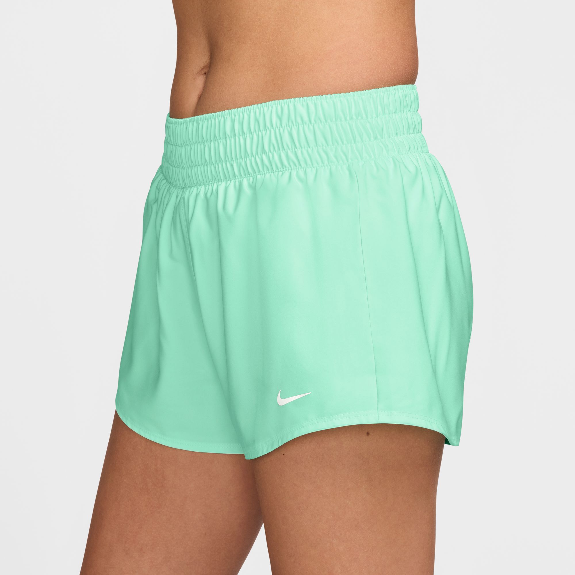 Nike Women's One Dri-FIT Mid-Rise 3" Brief-Lined Shorts product image