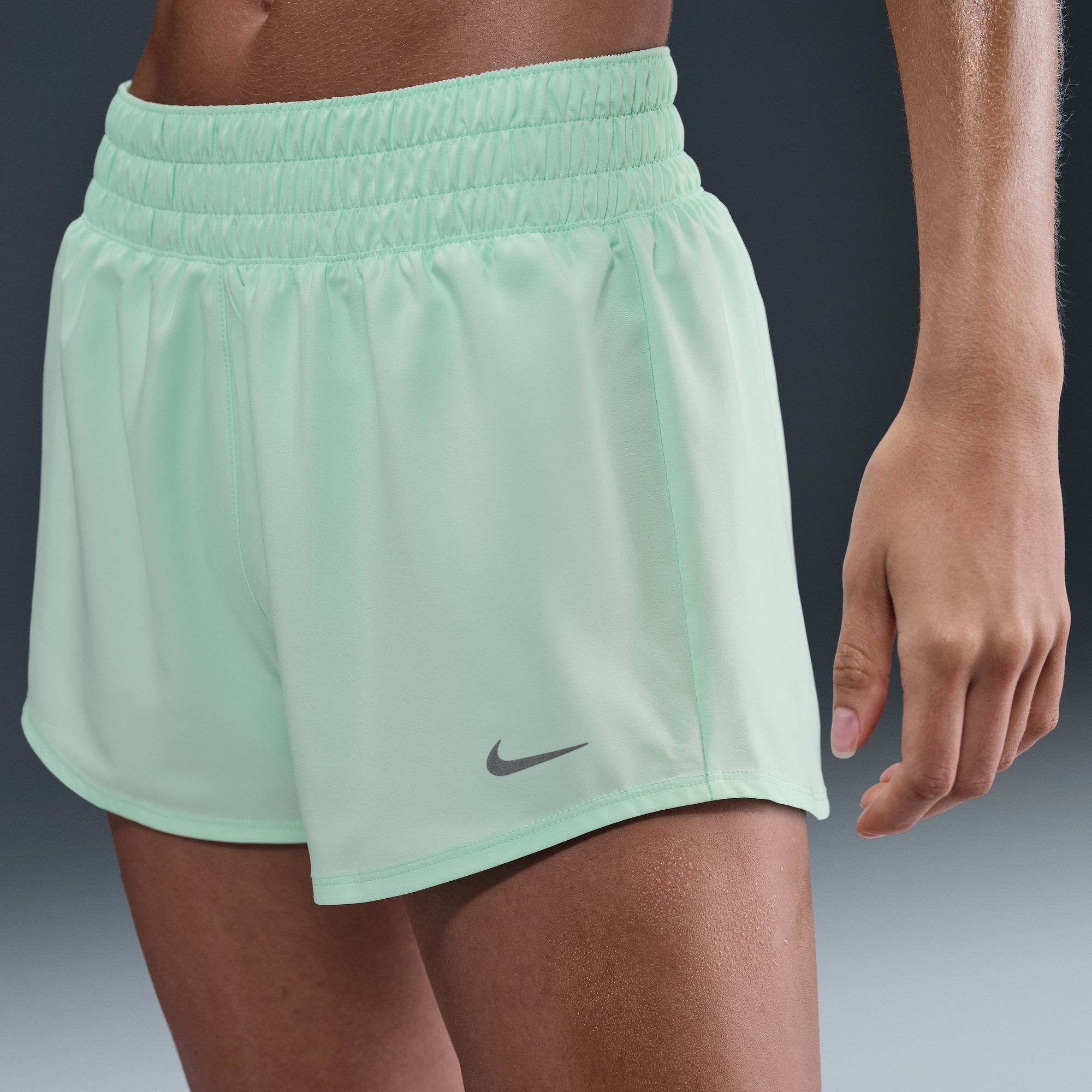 Nike Women's One Dri-FIT Mid-Rise 3" Brief-Lined Shorts product image