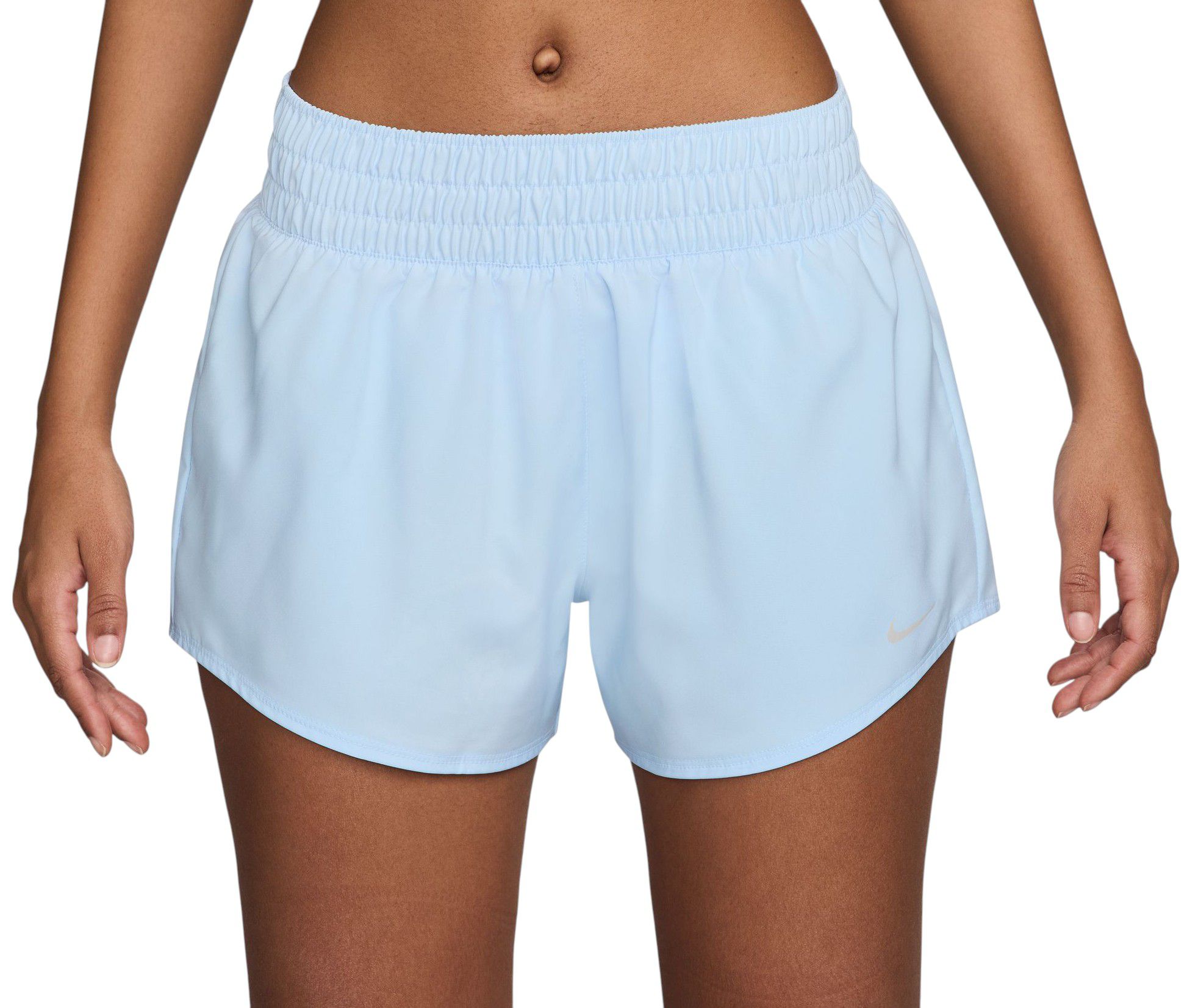 Nike Women's One Dri-FIT Mid-Rise 3" Brief-Lined Shorts product image