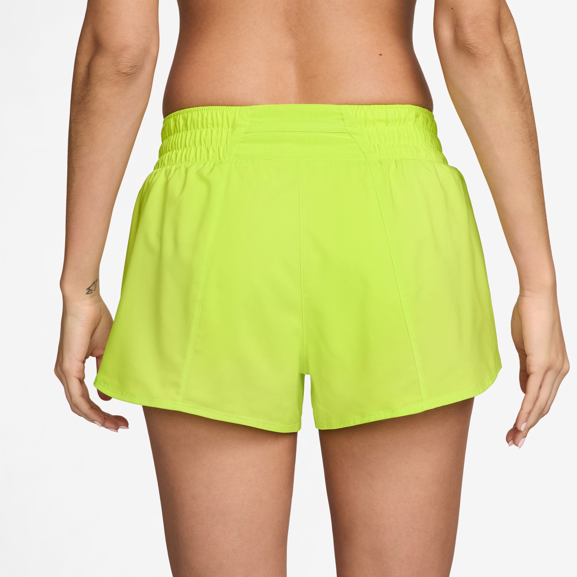 Nike Women's One Dri-FIT Mid-Rise 3" Brief-Lined Shorts product image