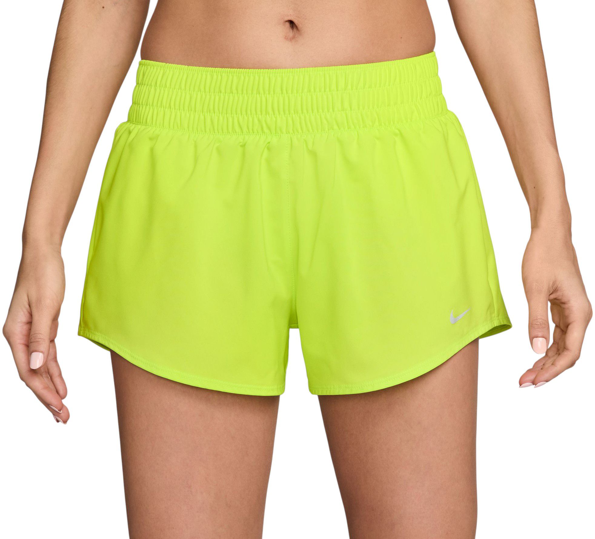 Nike Women's One Dri-FIT Mid-Rise 3" Brief-Lined Shorts product image
