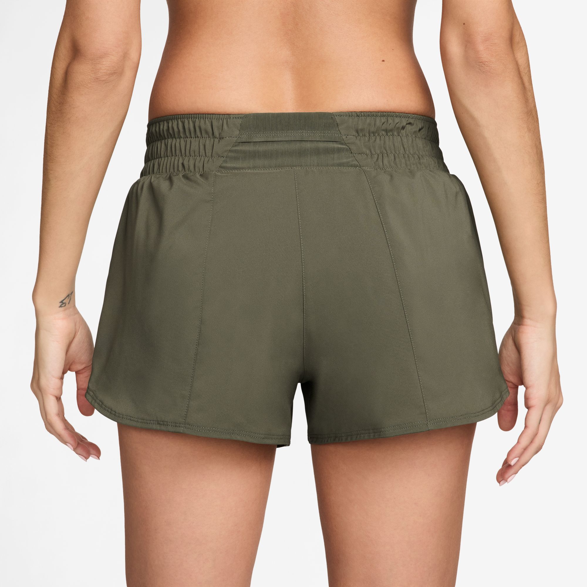 Nike Women's One Dri-FIT Mid-Rise 3" Brief-Lined Shorts product image