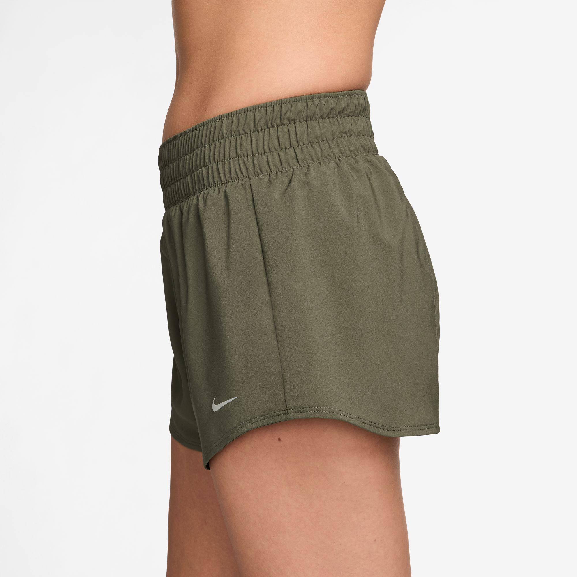 Nike Women's One Dri-FIT Mid-Rise 3" Brief-Lined Shorts product image