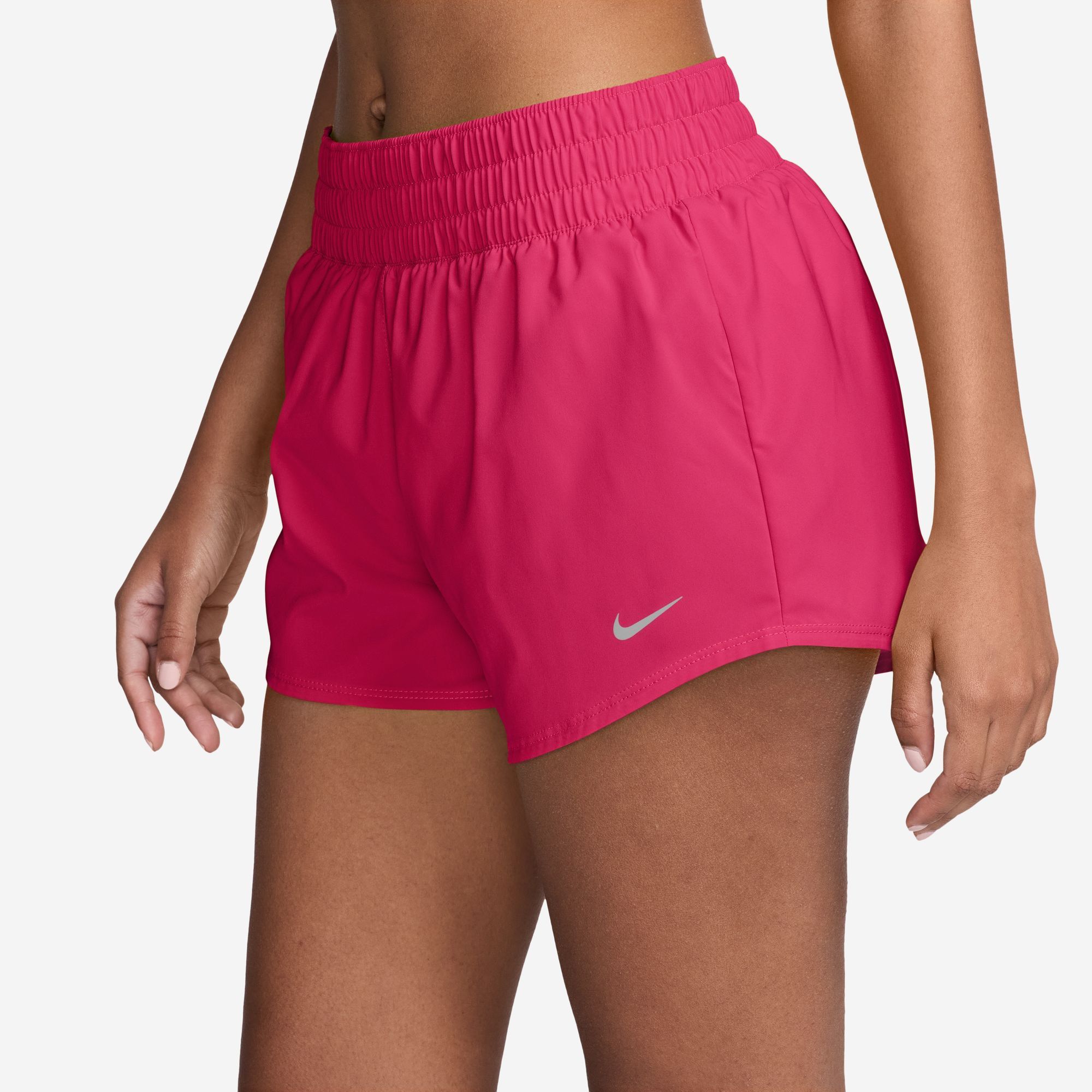 Nike Women's One Dri-FIT Mid-Rise 3" Brief-Lined Shorts product image