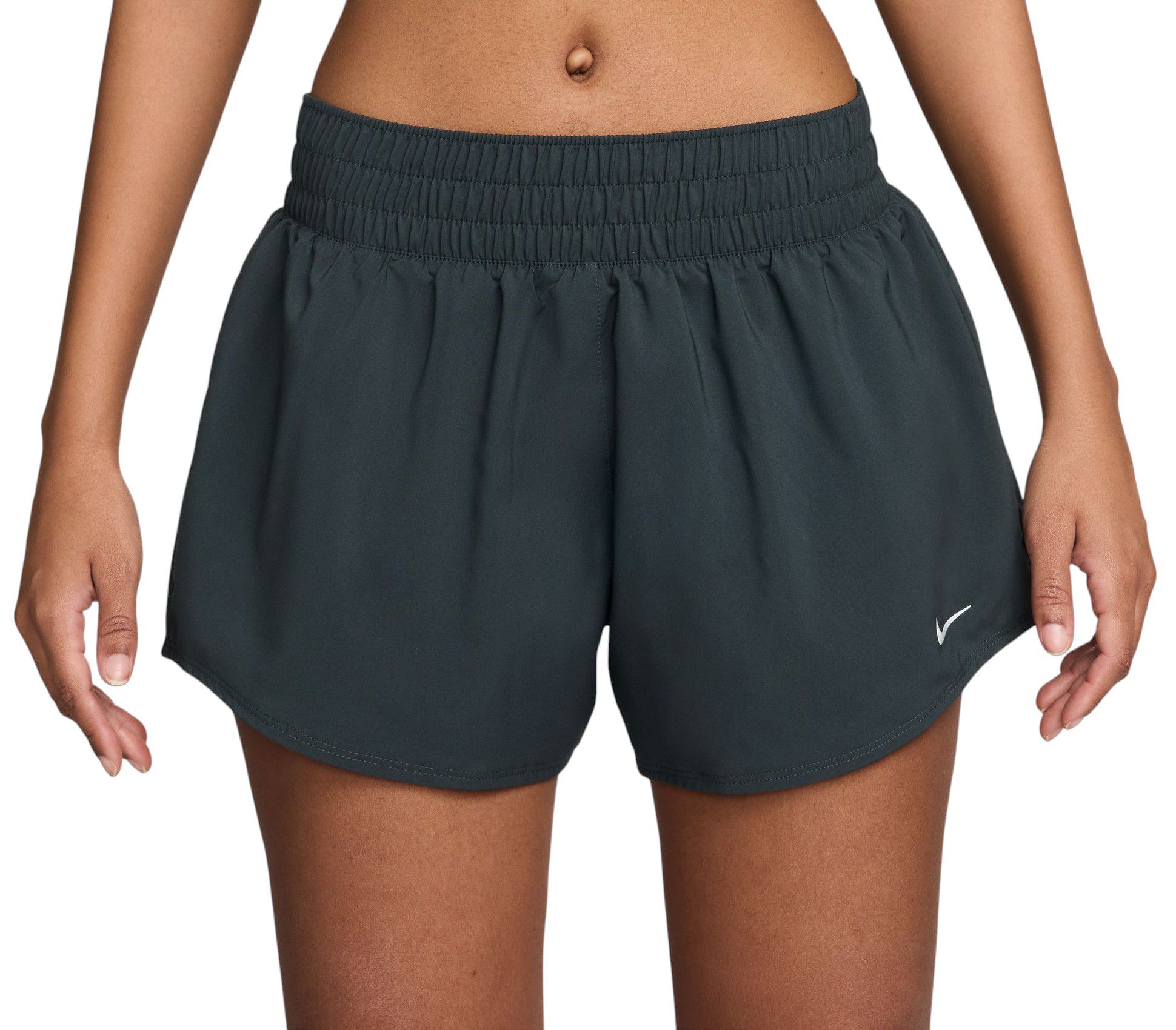 Nike Women's One Dri-FIT Mid-Rise 3" Brief-Lined Shorts product image