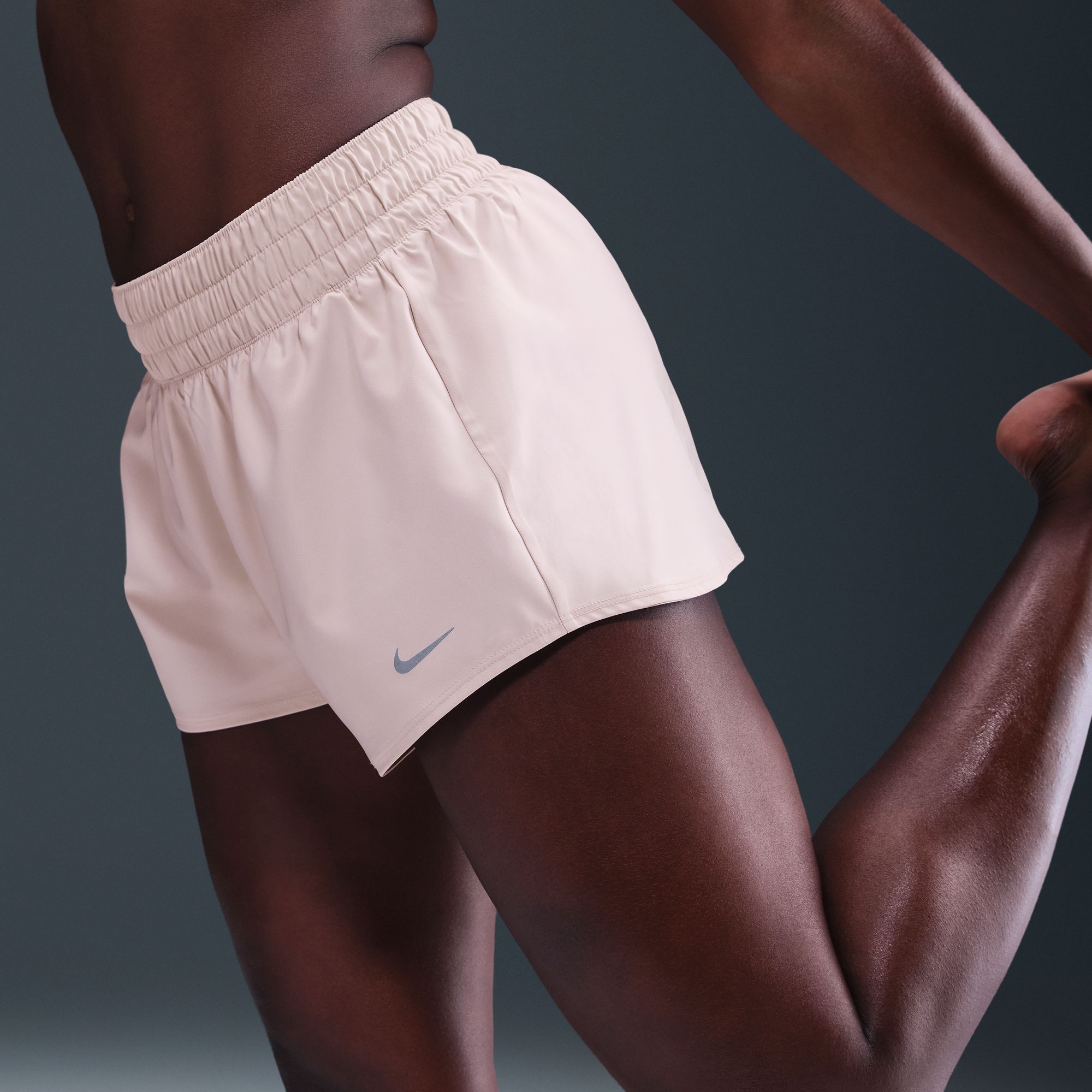 Nike Women's One Dri-FIT Mid-Rise 3" Brief-Lined Shorts product image