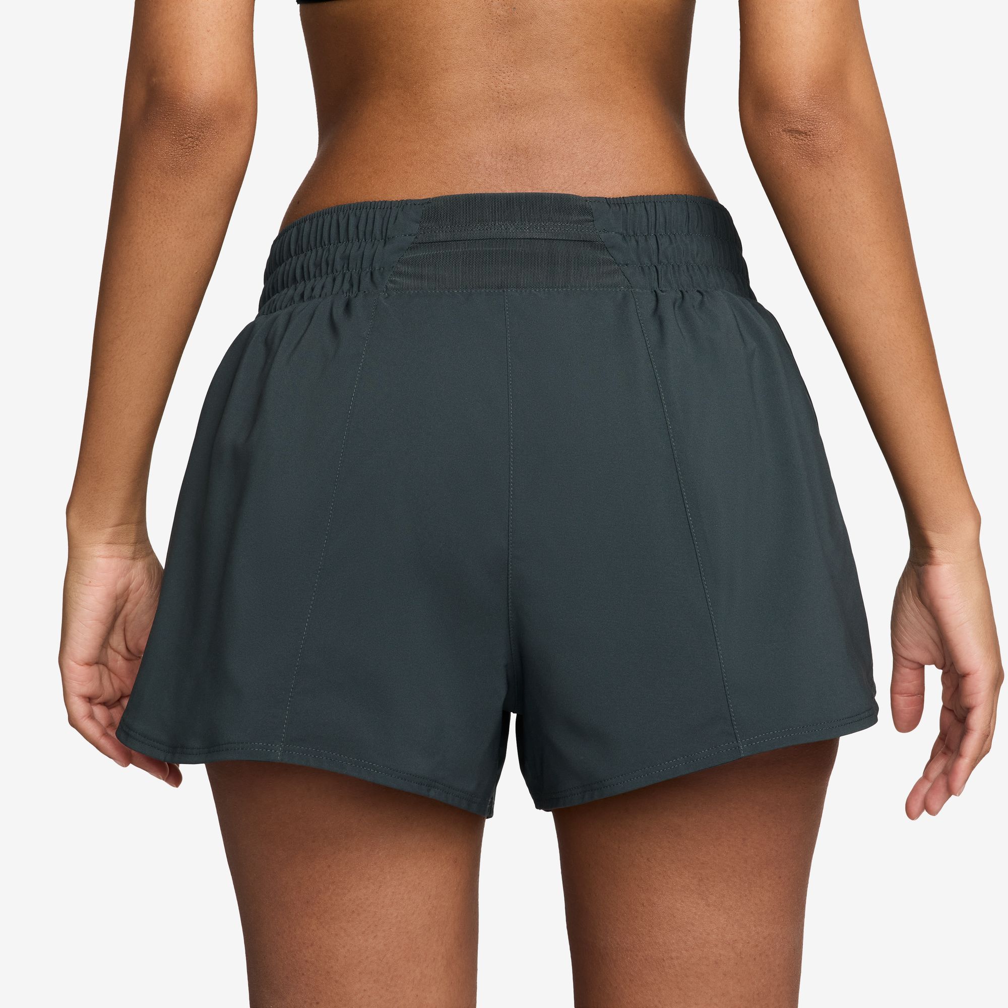 Nike Women's One Dri-FIT Mid-Rise 3" Brief-Lined Shorts product image