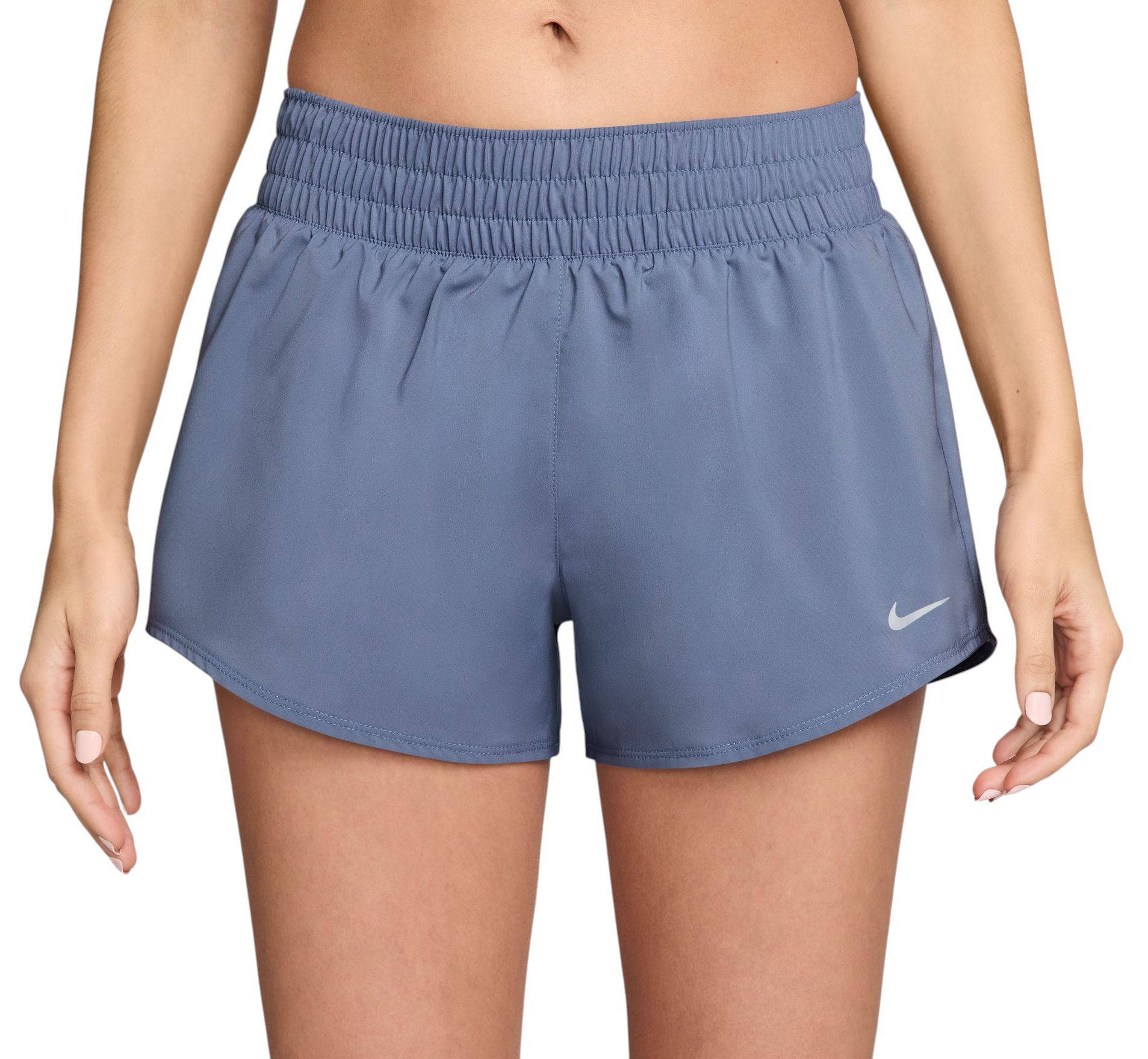 Nike Women's One Dri-FIT Mid-Rise 3" Brief-Lined Shorts product image