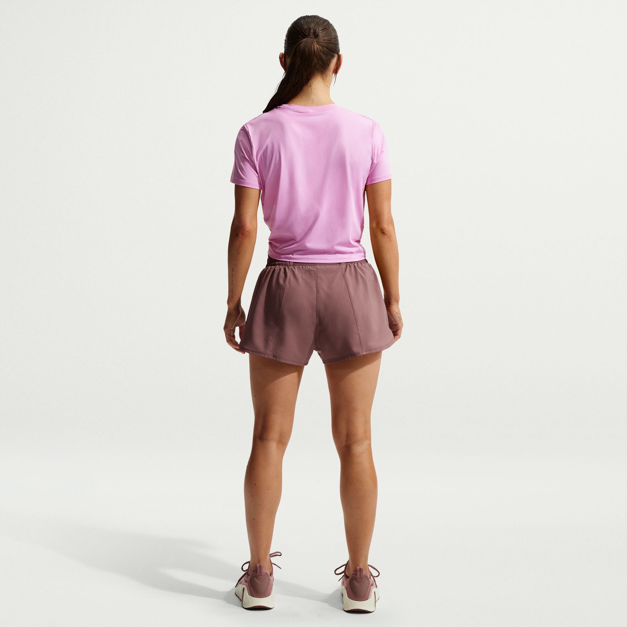 Nike Women's One Dri-FIT Mid-Rise 3" Brief-Lined Shorts product image