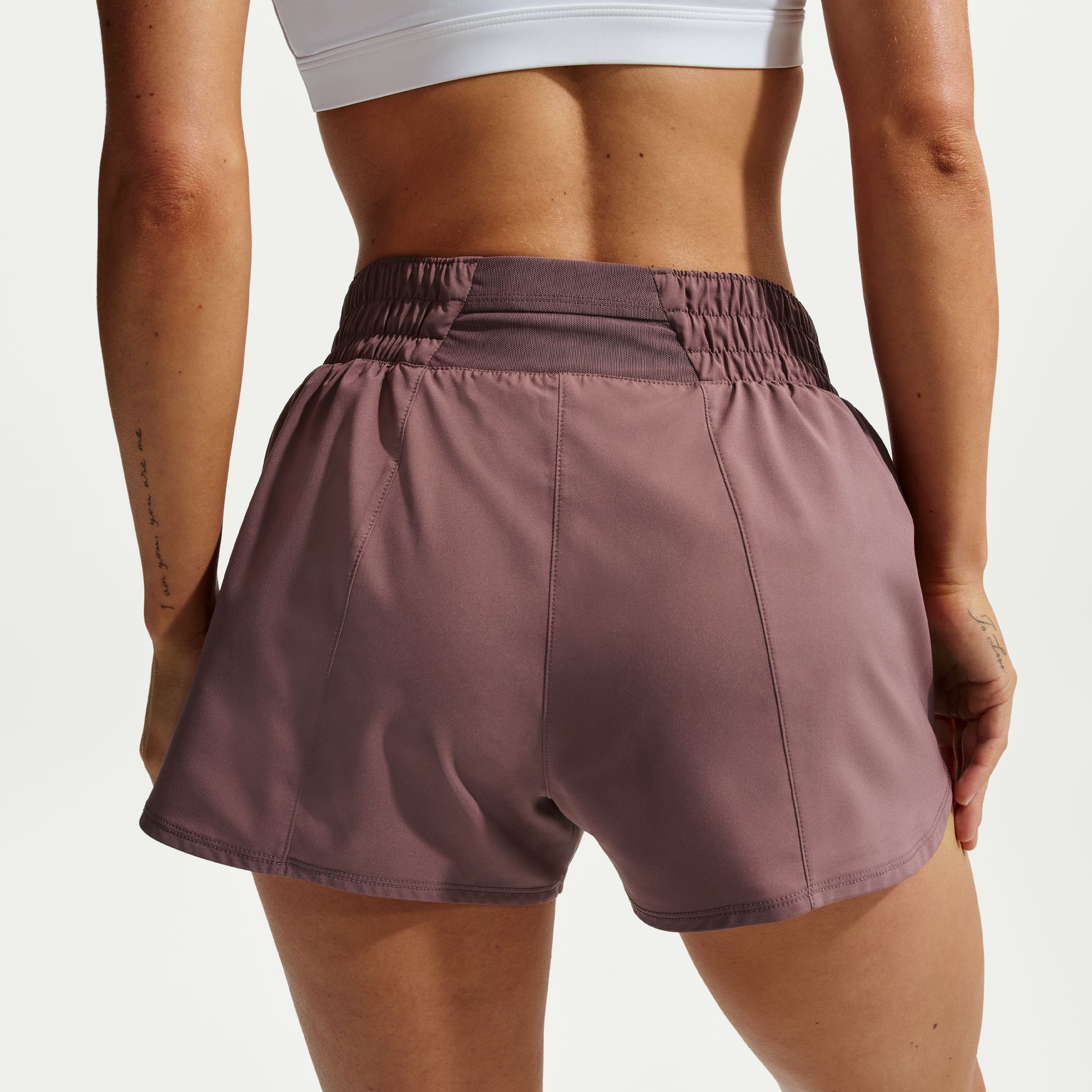 Nike Women's One Dri-FIT Mid-Rise 3" Brief-Lined Shorts product image
