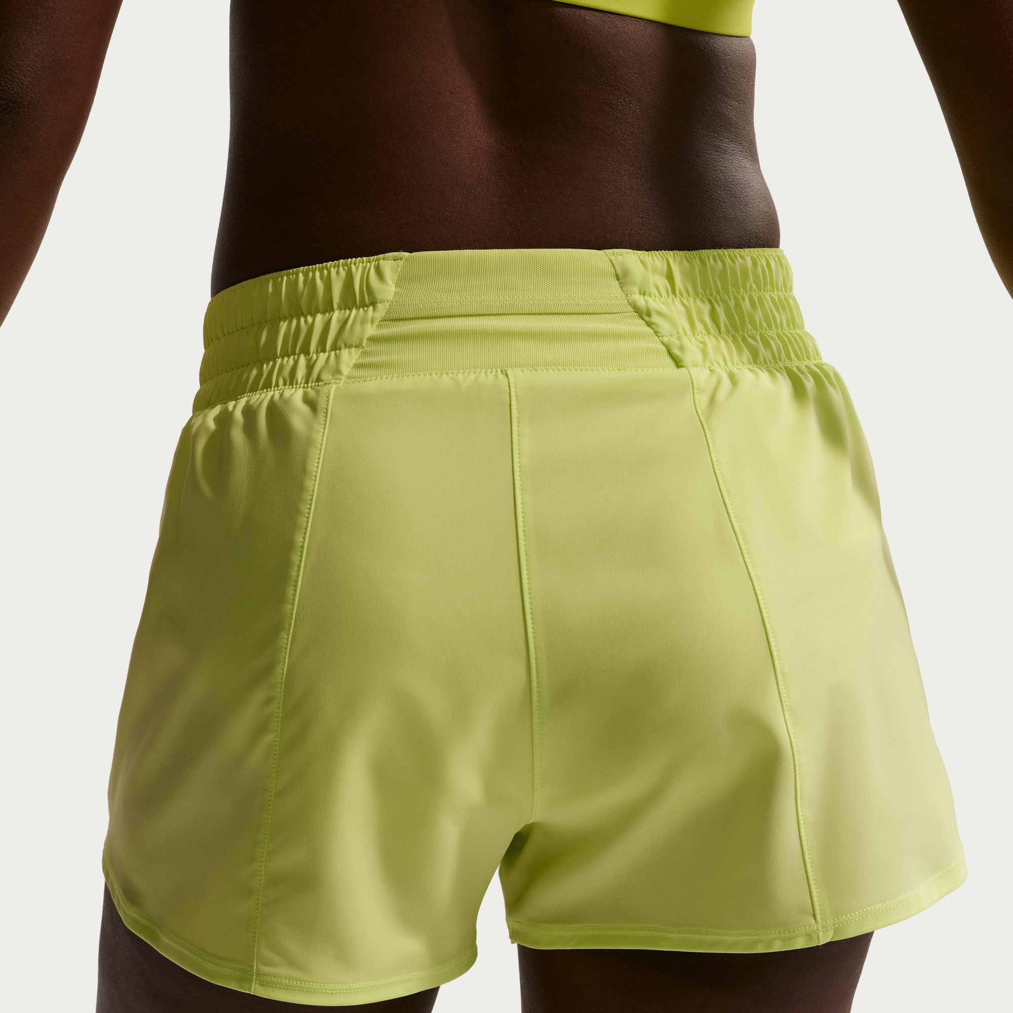 Nike Women's One Dri-FIT Mid-Rise 3" Brief-Lined Shorts product image