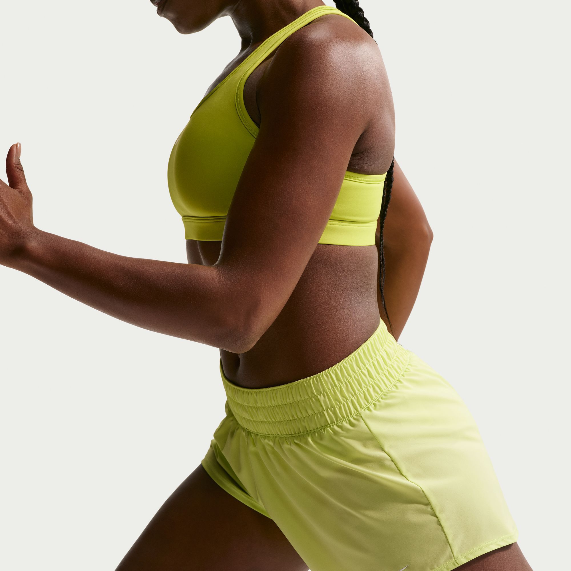 Nike Women's One Dri-FIT Mid-Rise 3" Brief-Lined Shorts product image