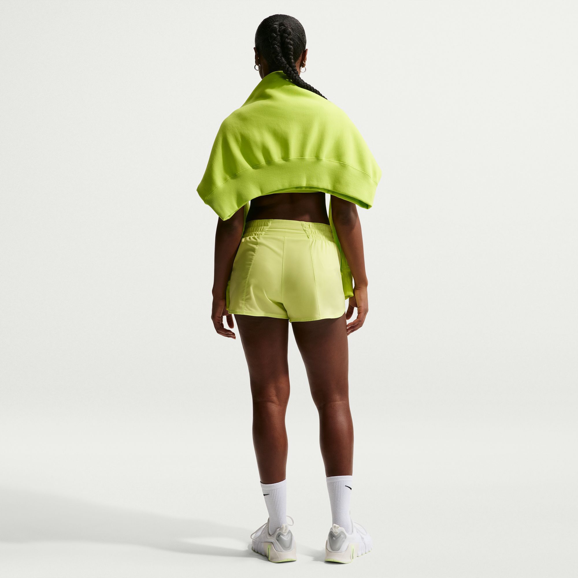 Nike Women's One Dri-FIT Mid-Rise 3" Brief-Lined Shorts product image