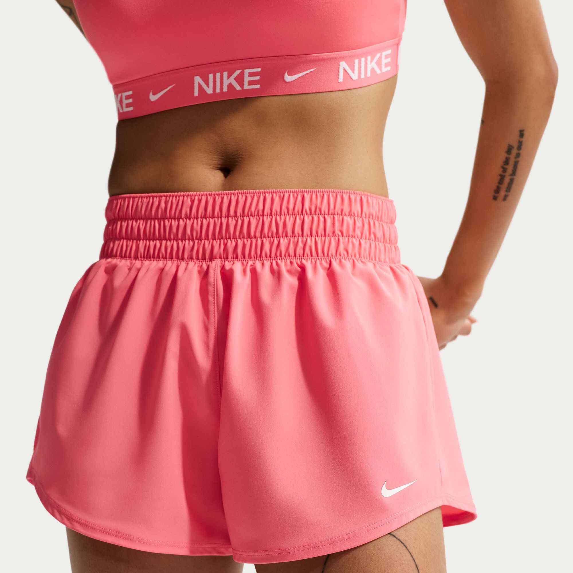 Nike Women's One Dri-FIT Mid-Rise 3" Brief-Lined Shorts product image