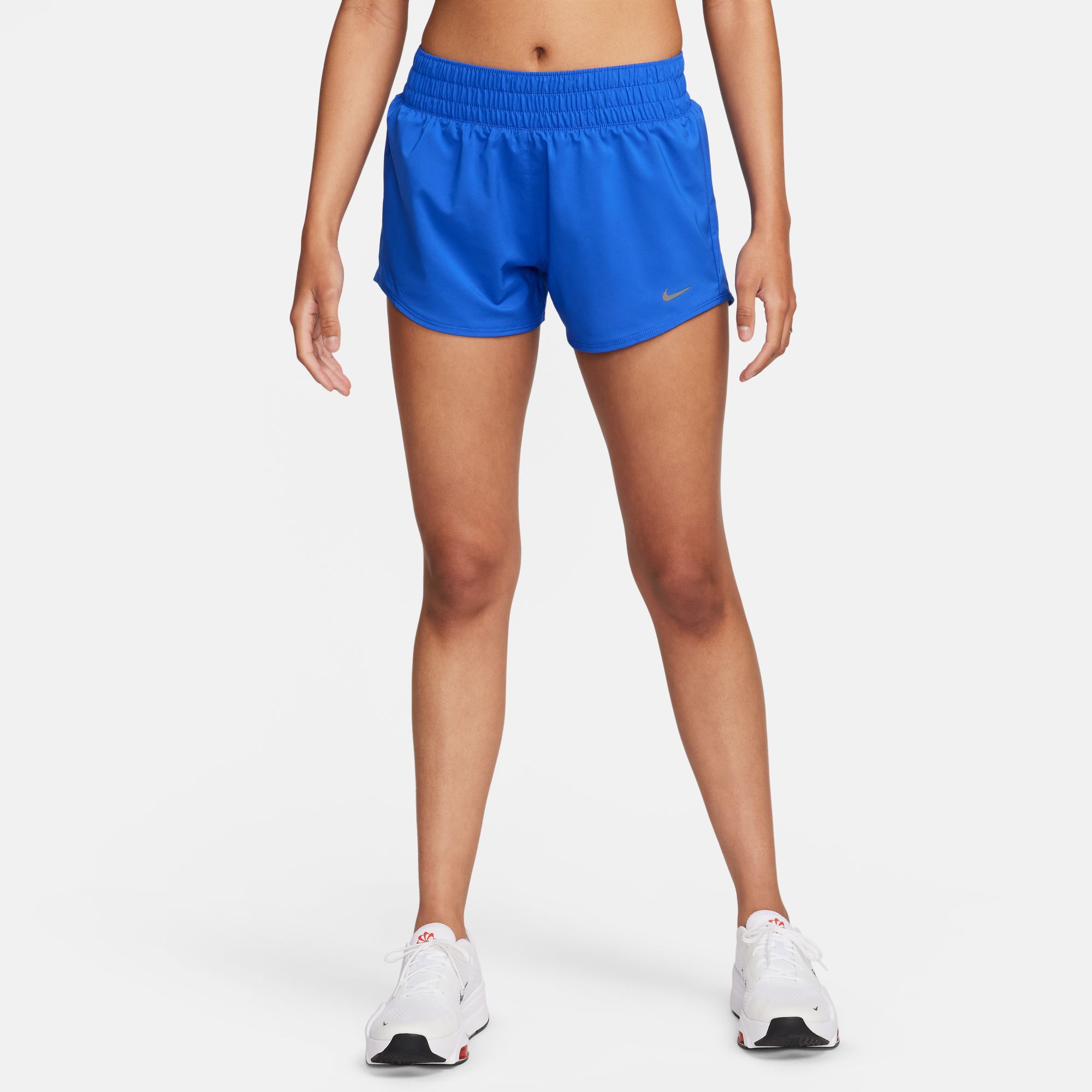 Nike Women's One Dri-FIT Mid-Rise 3" Brief-Lined Shorts product image